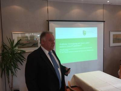 Der Prsident der rztekammer Westfalen-Lippe, Dr. Windhorst