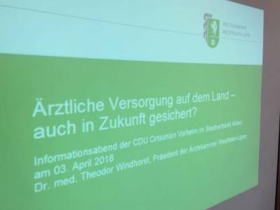 Das Thema der Veranstaltung